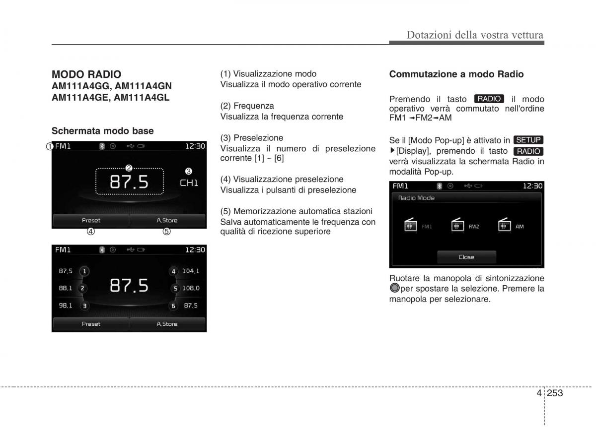 KIA Carens III 3 manuale del proprietario / page 342