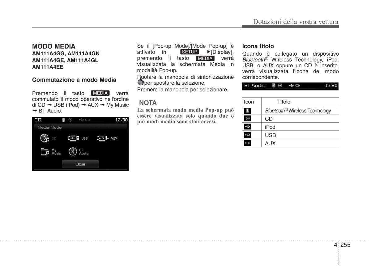 KIA Carens III 3 manuale del proprietario / page 344