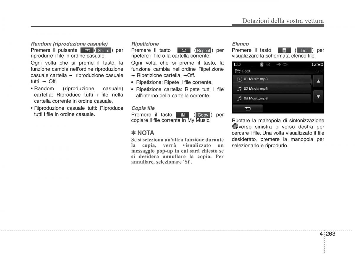 KIA Carens III 3 manuale del proprietario / page 352