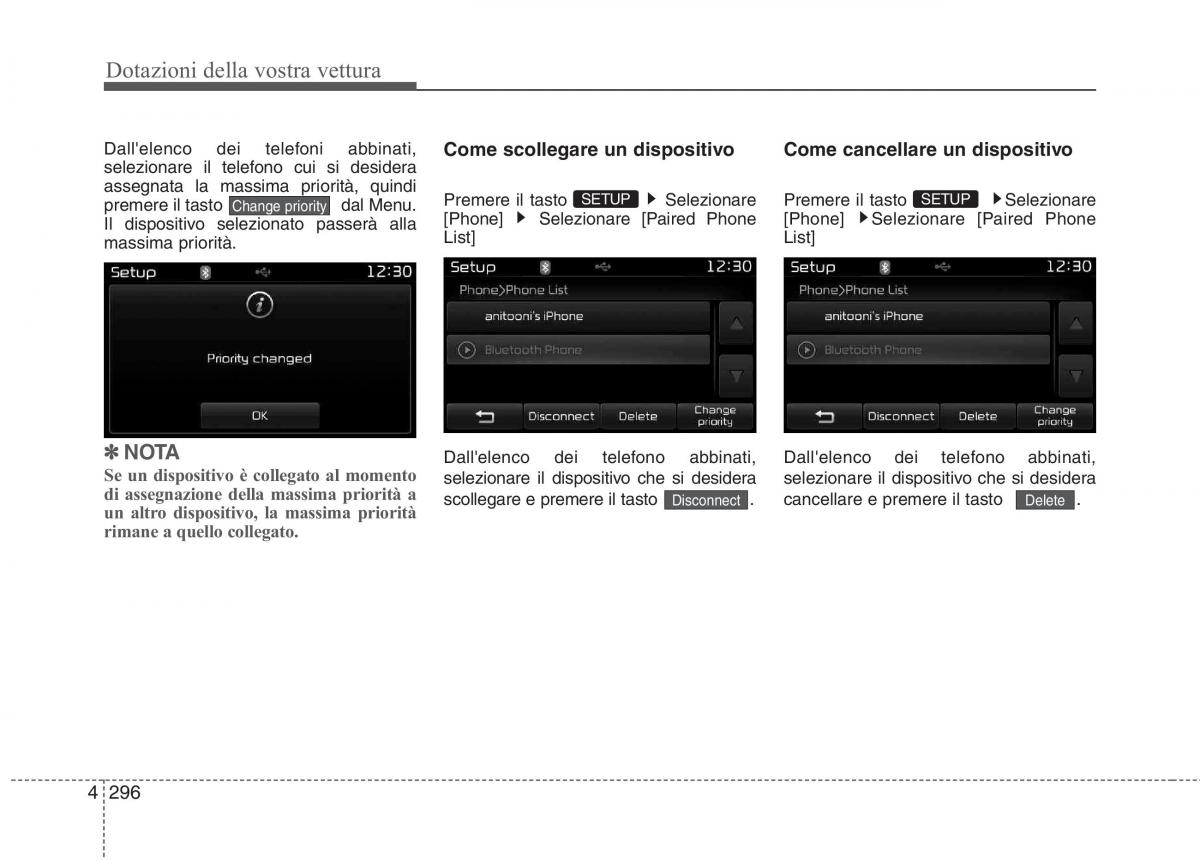 KIA Carens III 3 manuale del proprietario / page 385