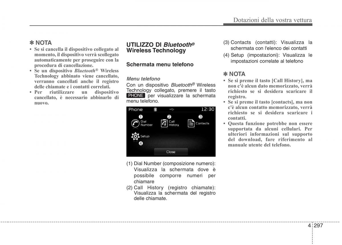 KIA Carens III 3 manuale del proprietario / page 386