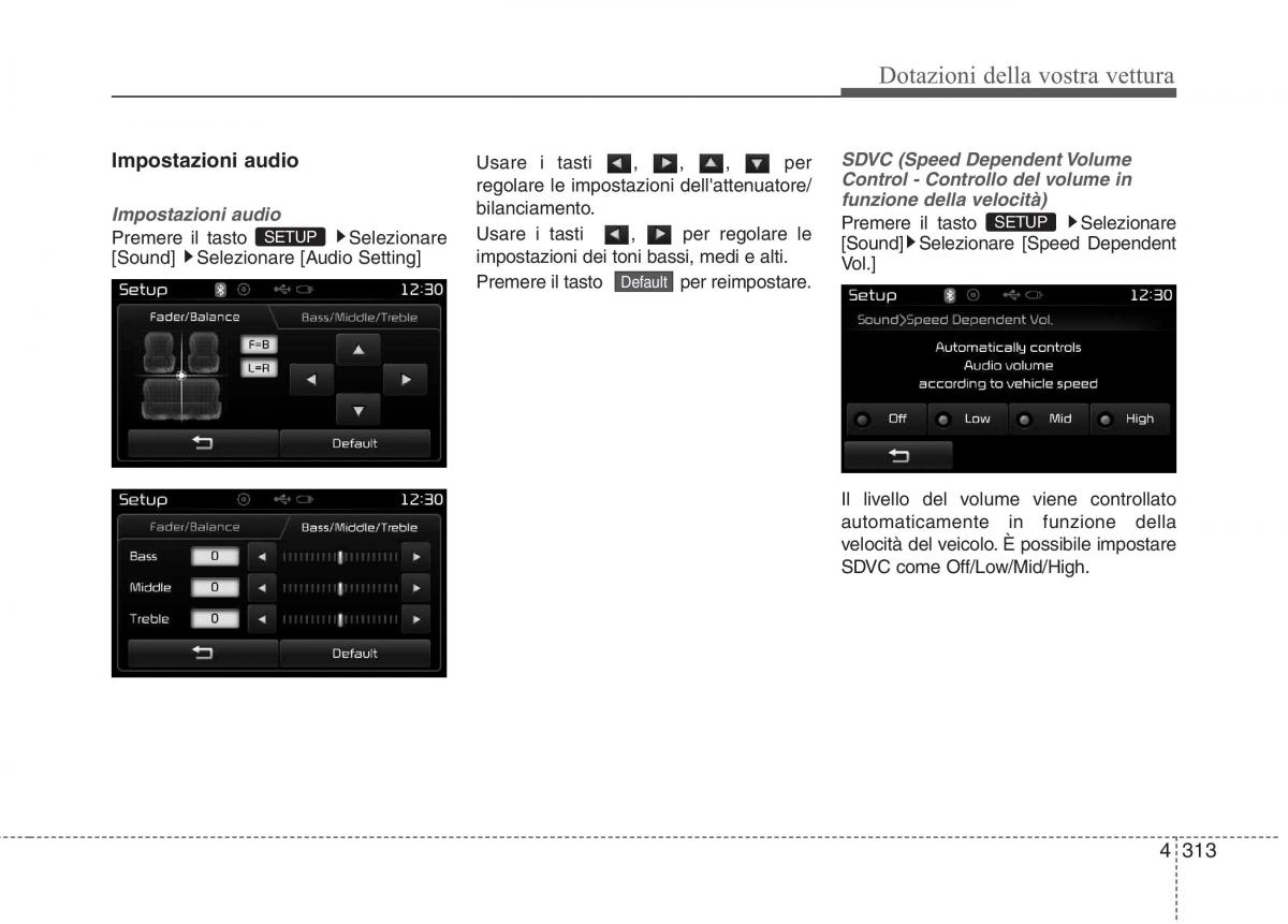 KIA Carens III 3 manuale del proprietario / page 402