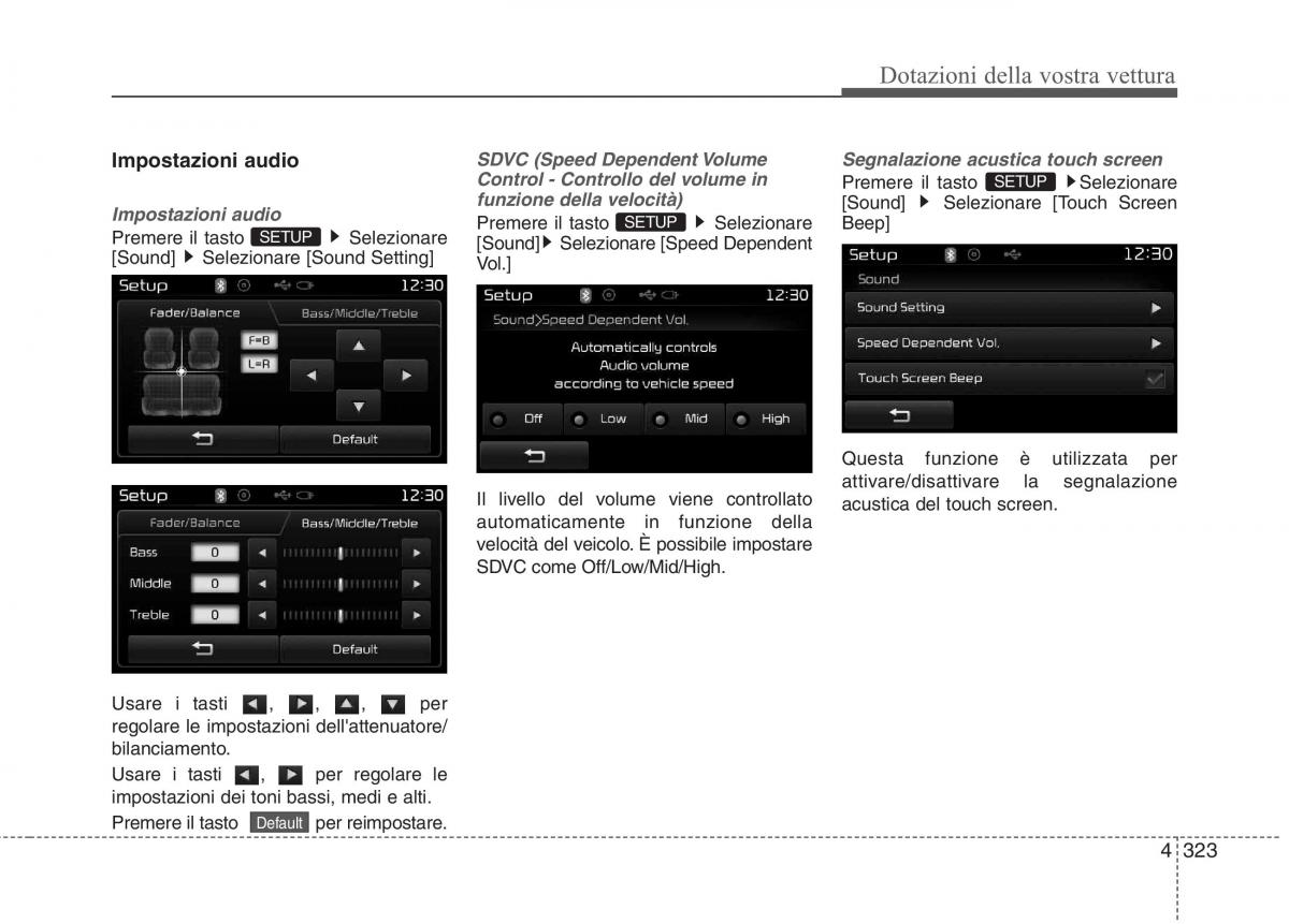 KIA Carens III 3 manuale del proprietario / page 412