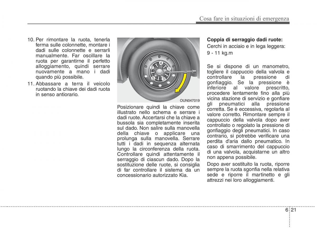 KIA Carens III 3 manuale del proprietario / page 523