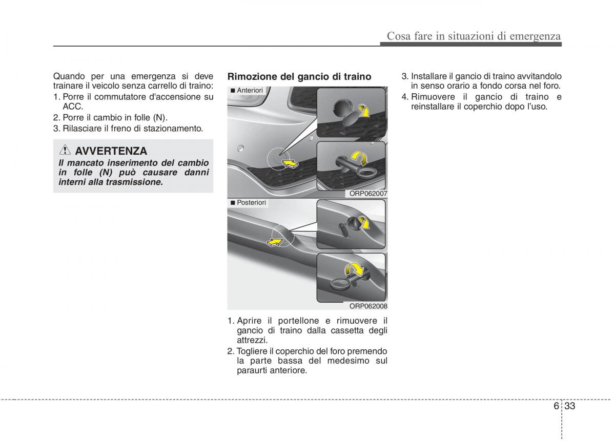 KIA Carens III 3 manuale del proprietario / page 535