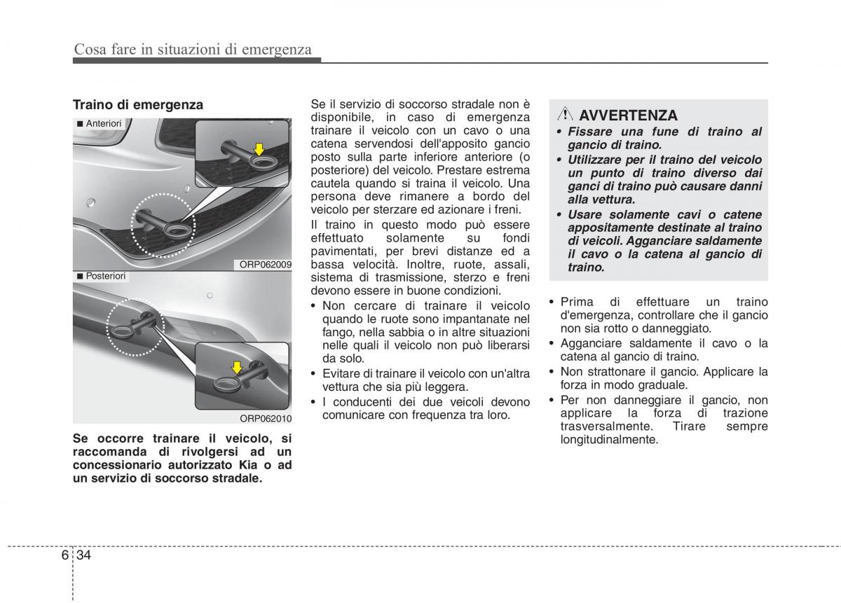 KIA Carens III 3 manuale del proprietario / page 536