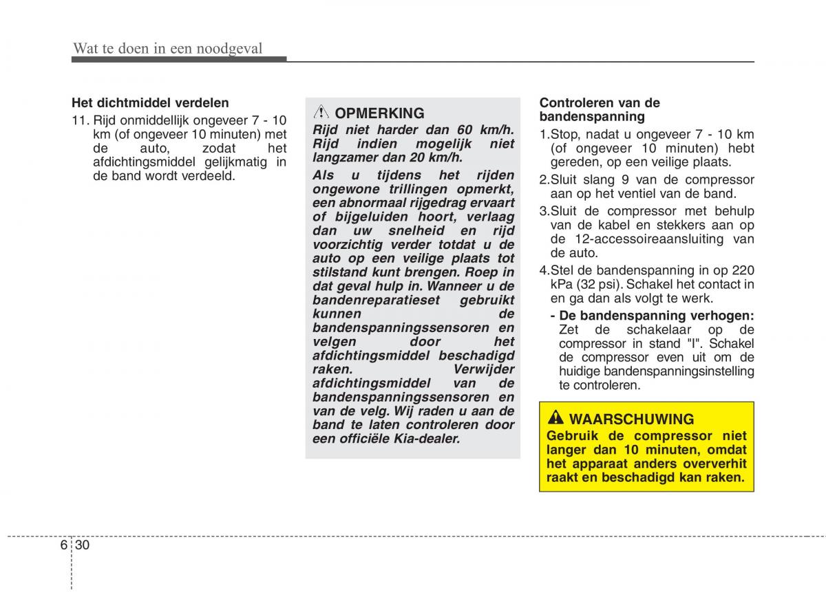 KIA Carens III 3 handleiding / page 557