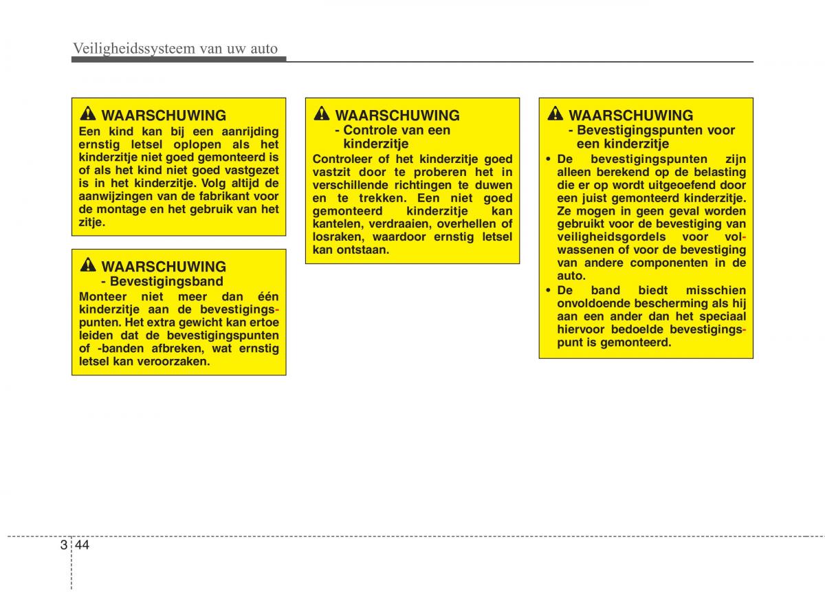 KIA Carens III 3 handleiding / page 60