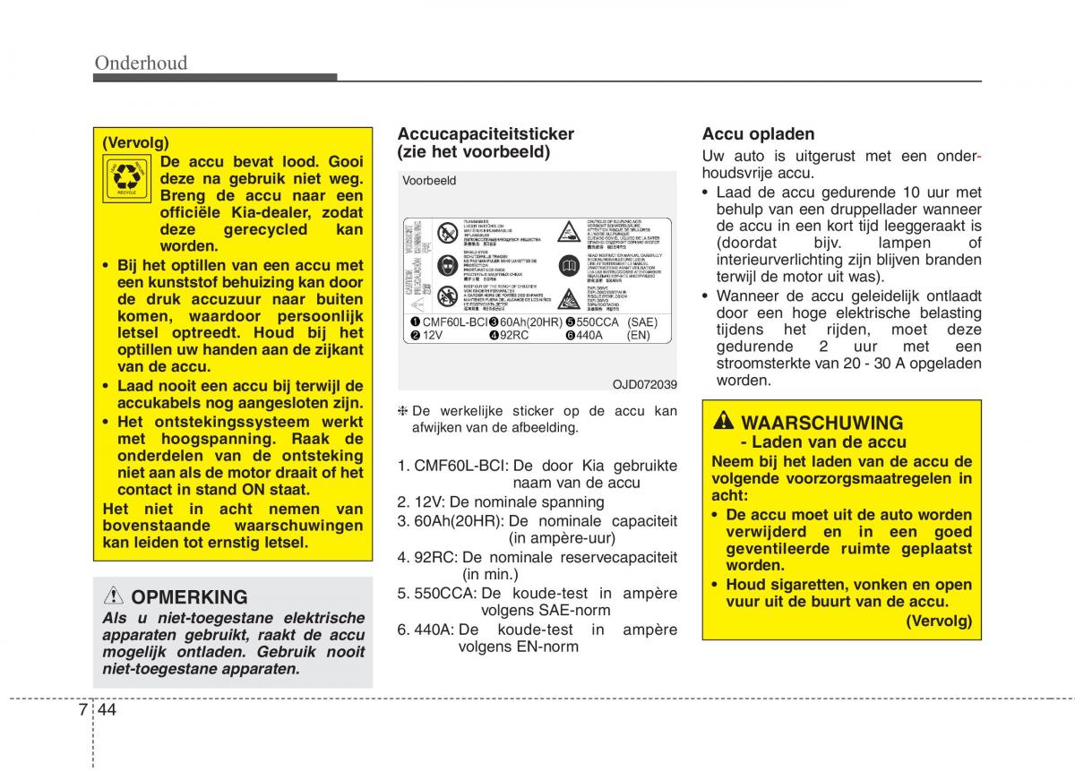 KIA Carens III 3 handleiding / page 608