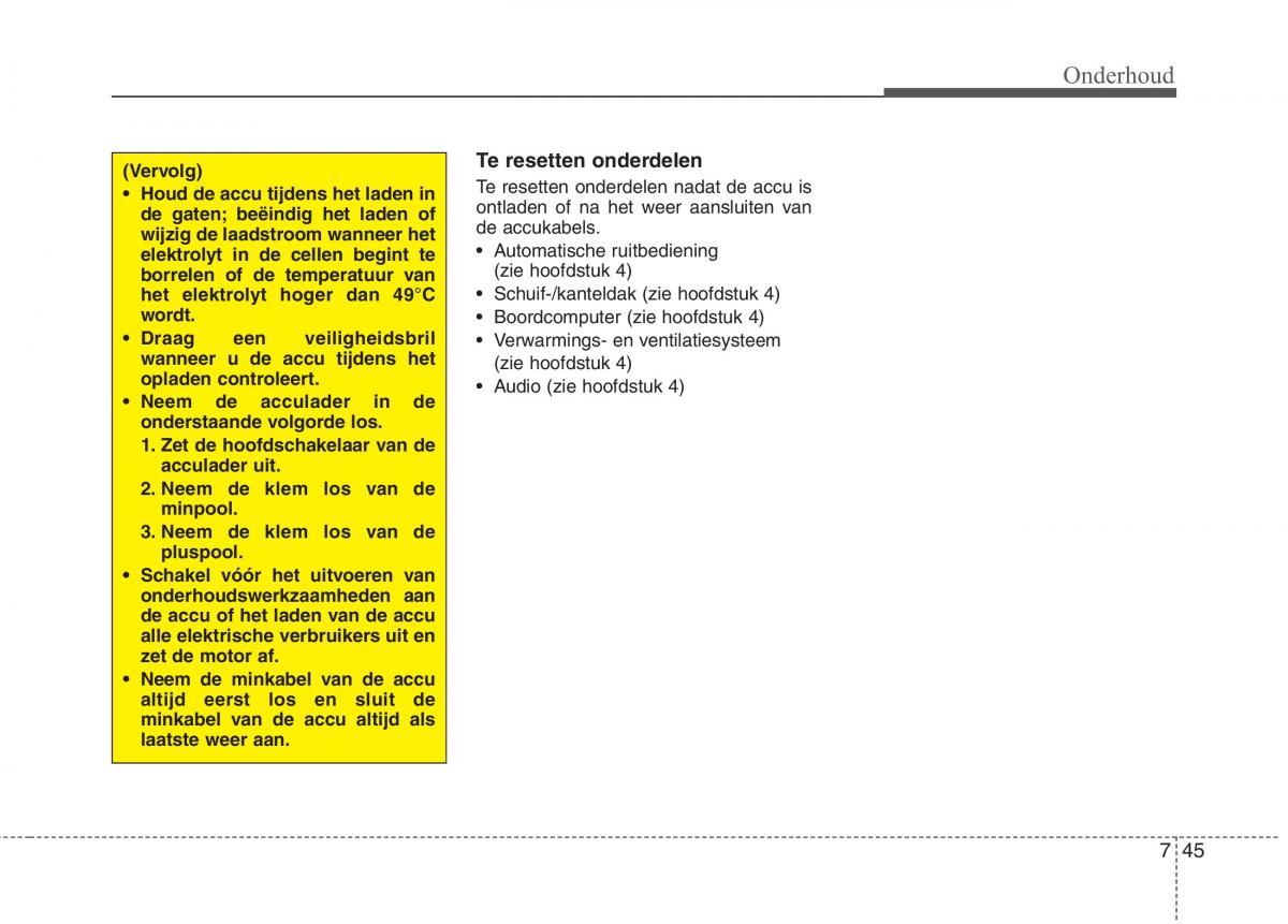 KIA Carens III 3 handleiding / page 609