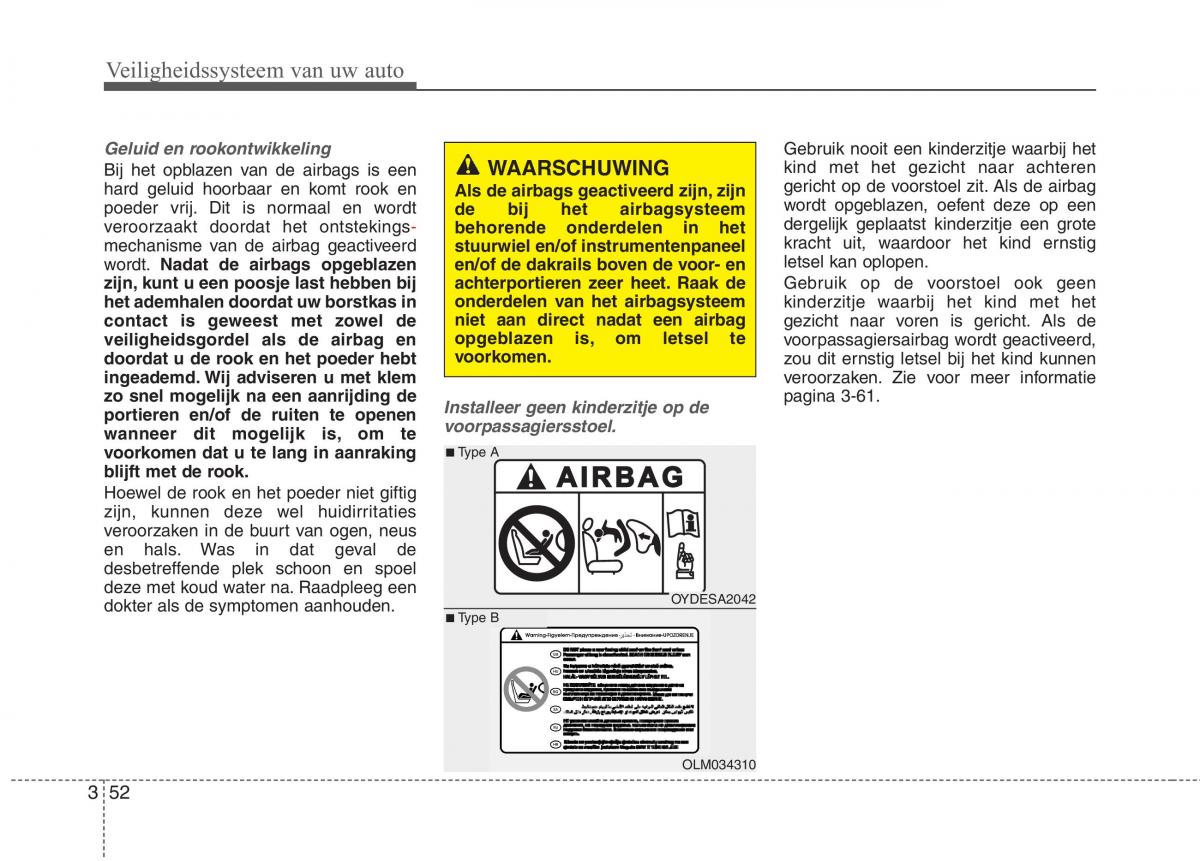 KIA Carens III 3 handleiding / page 68