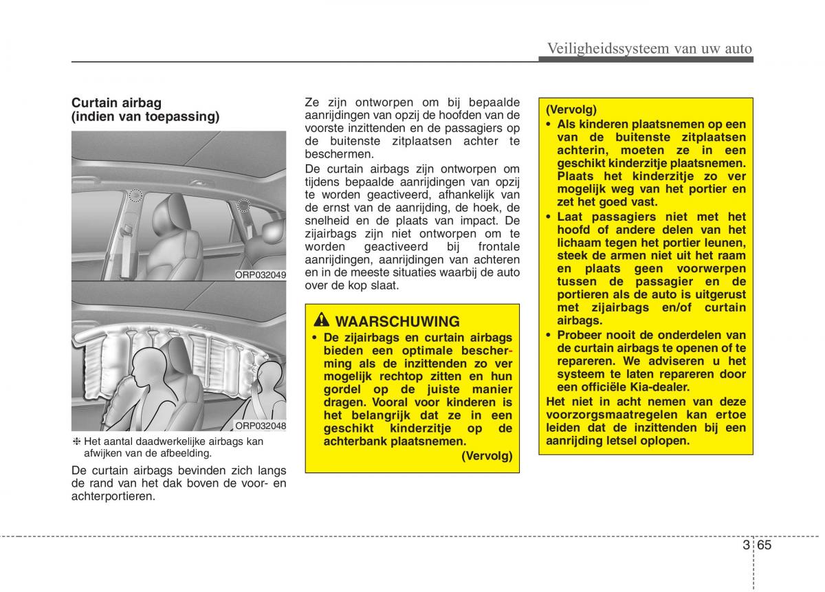 KIA Carens III 3 handleiding / page 81