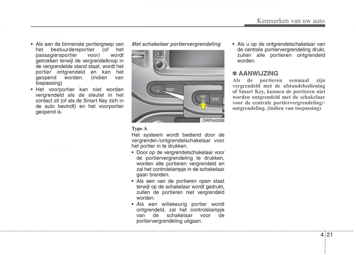 KIA Carens III 3 handleiding / page 111