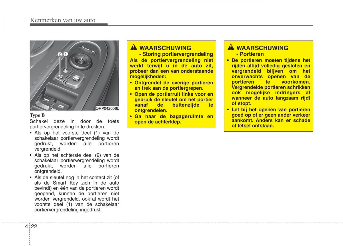 KIA Carens III 3 handleiding / page 112