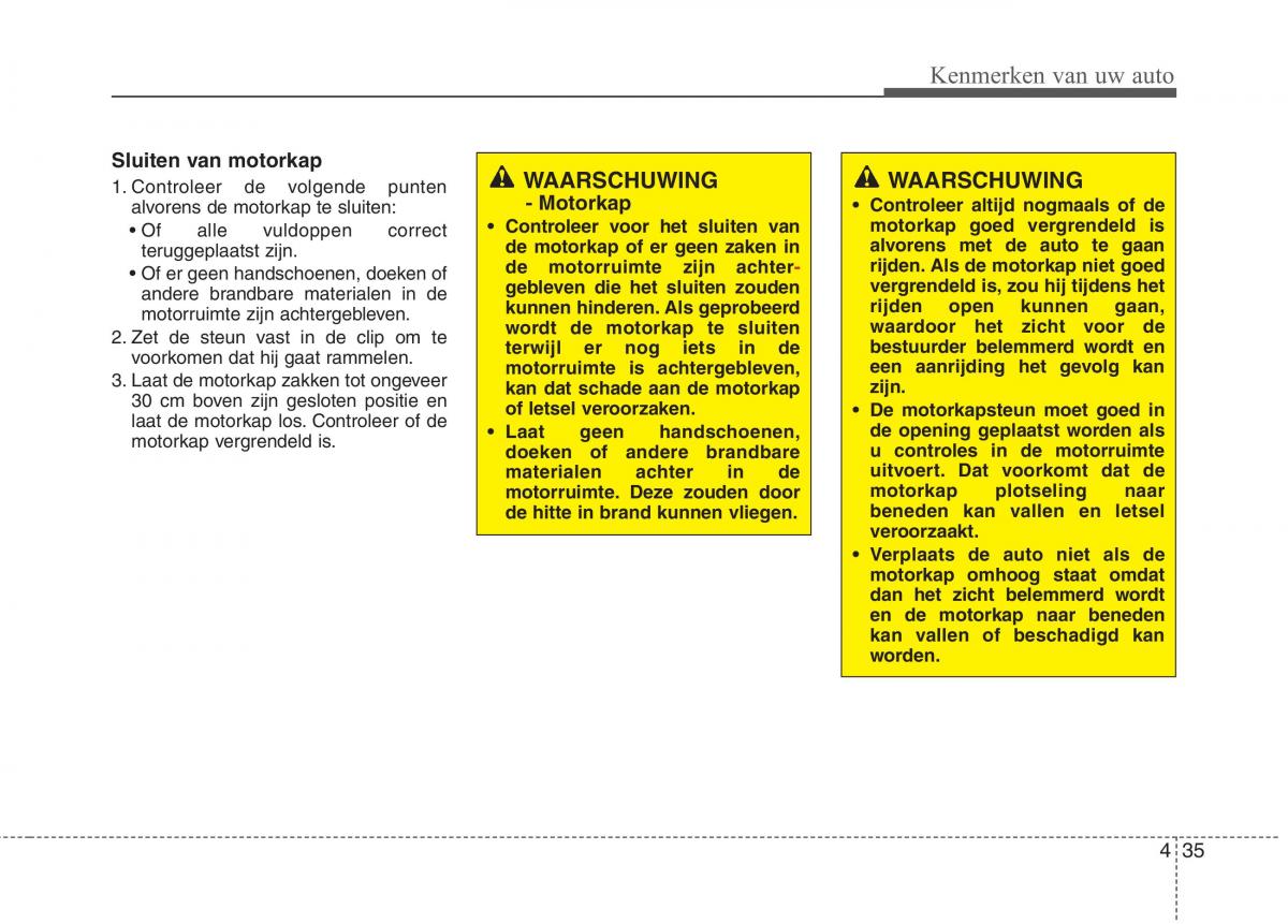 KIA Carens III 3 handleiding / page 125