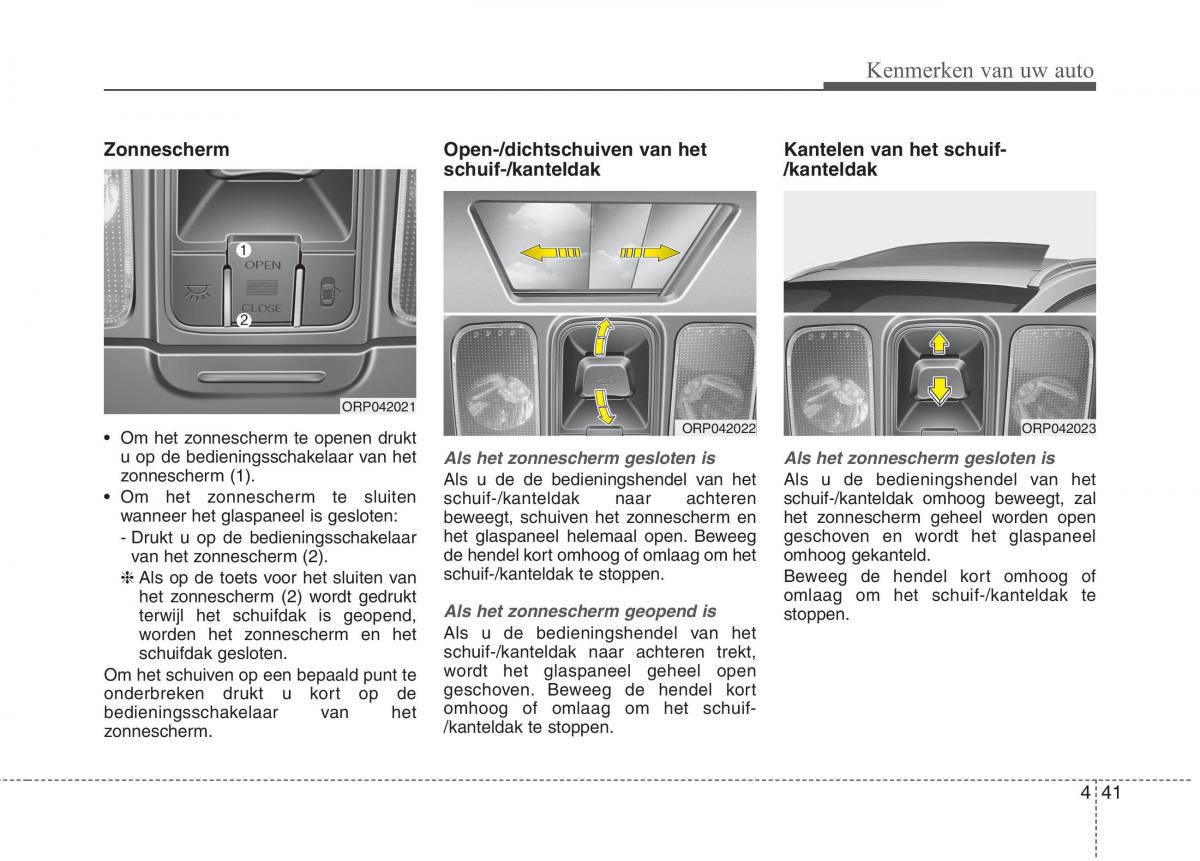 KIA Carens III 3 handleiding / page 131