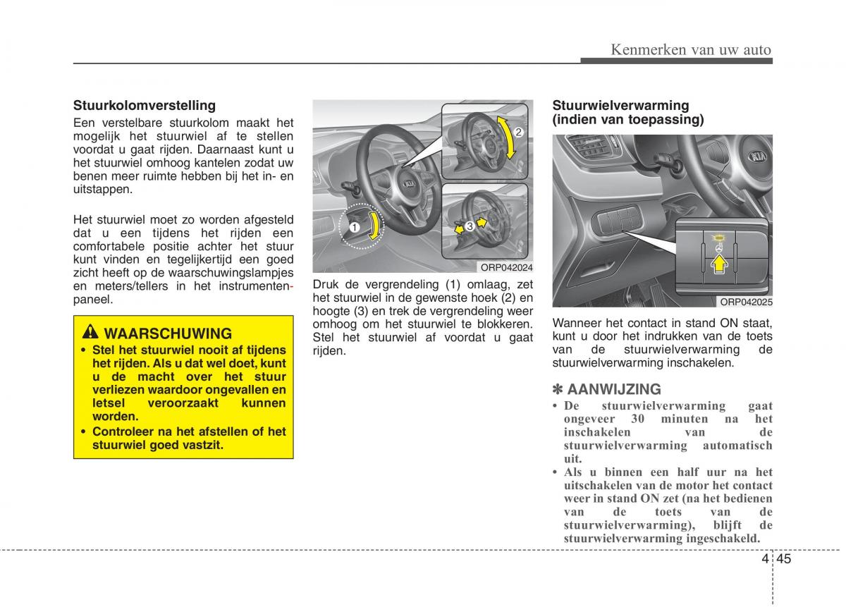 KIA Carens III 3 handleiding / page 135