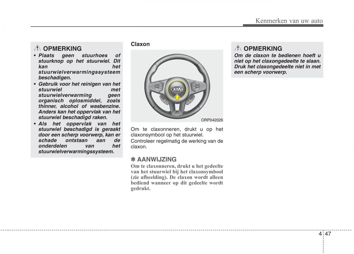 KIA Carens III 3 handleiding / page 137