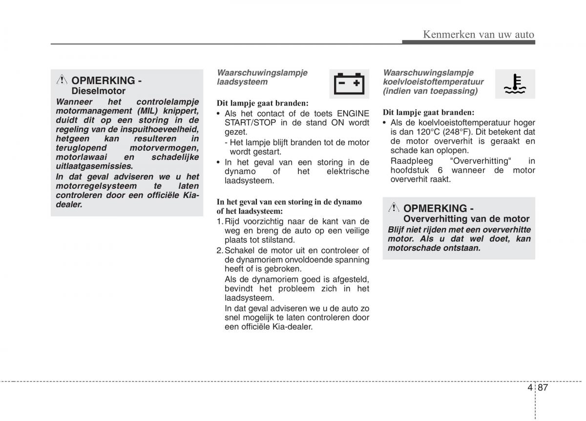 KIA Carens III 3 handleiding / page 177