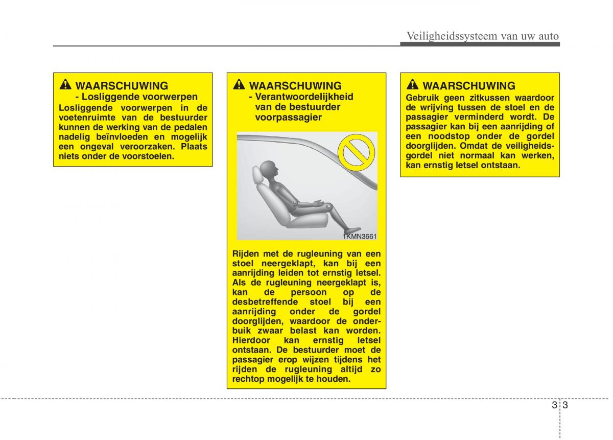 KIA Carens III 3 handleiding / page 19