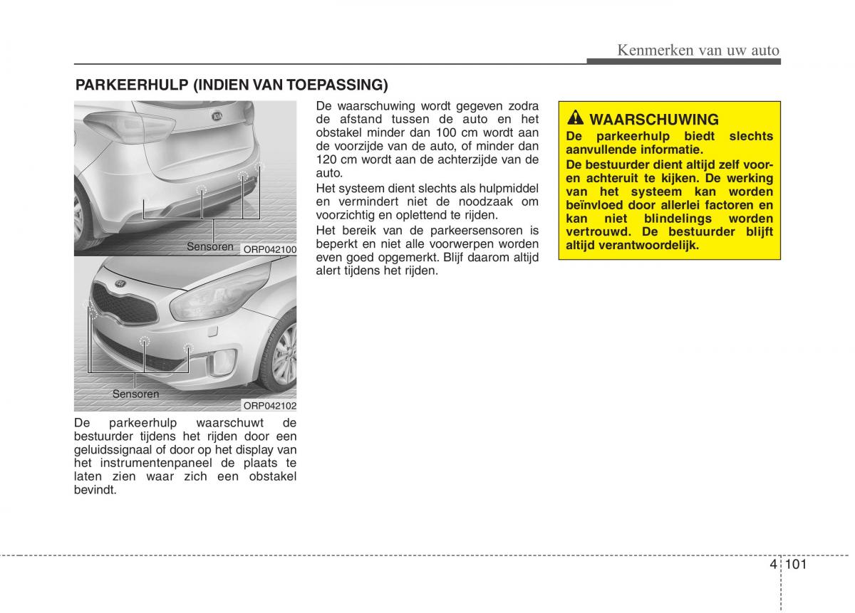 KIA Carens III 3 handleiding / page 191