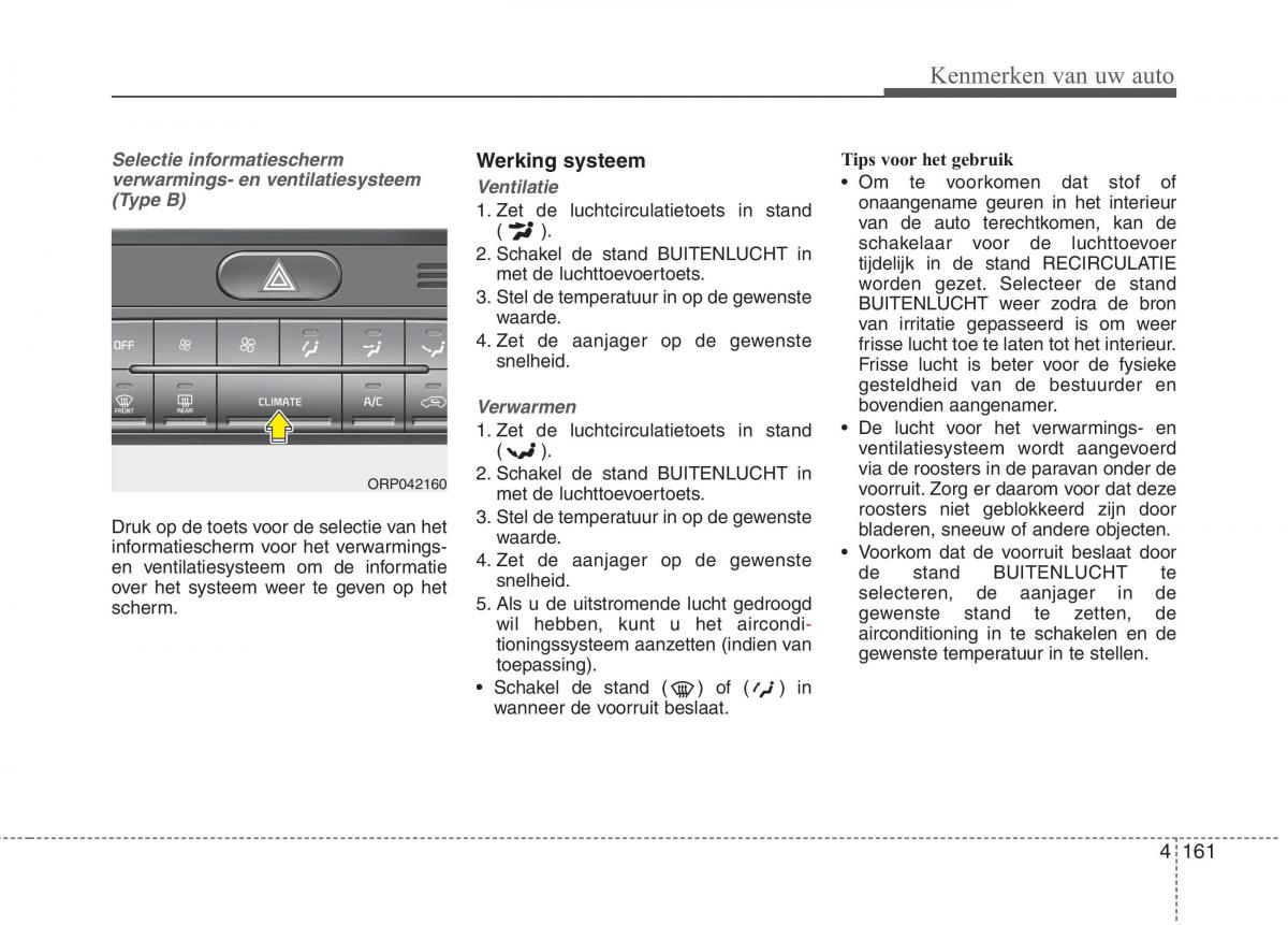 KIA Carens III 3 handleiding / page 251