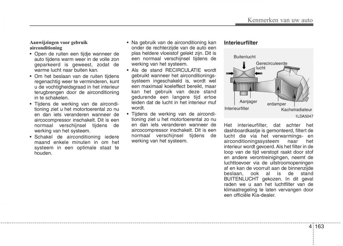 KIA Carens III 3 handleiding / page 253