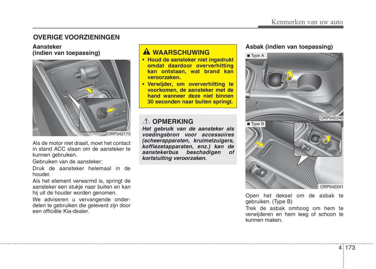 KIA Carens III 3 handleiding / page 263