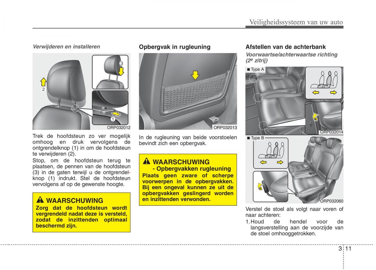 KIA Carens III 3 handleiding / page 27