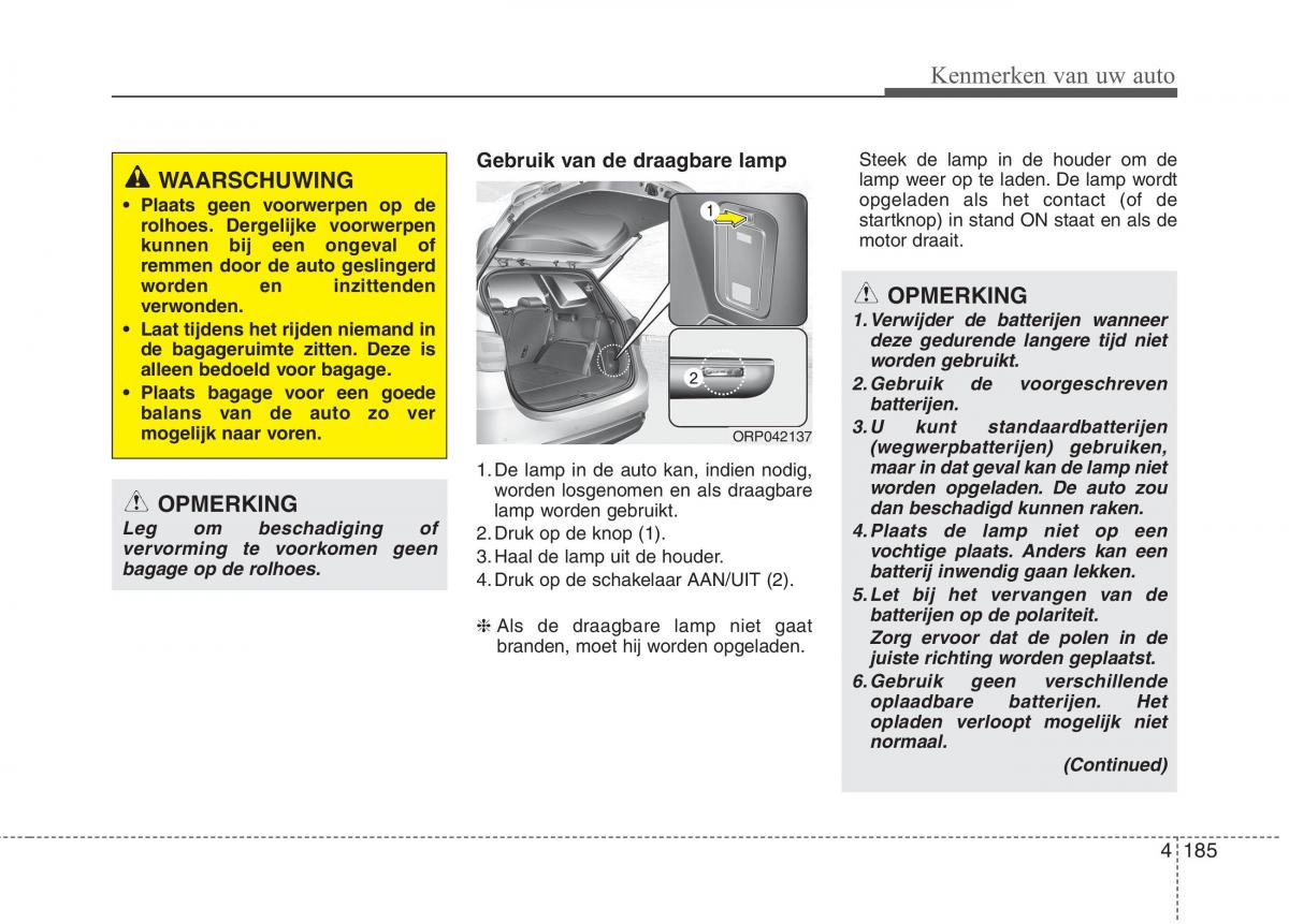 KIA Carens III 3 handleiding / page 275