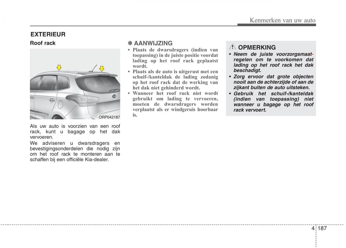 KIA Carens III 3 handleiding / page 277