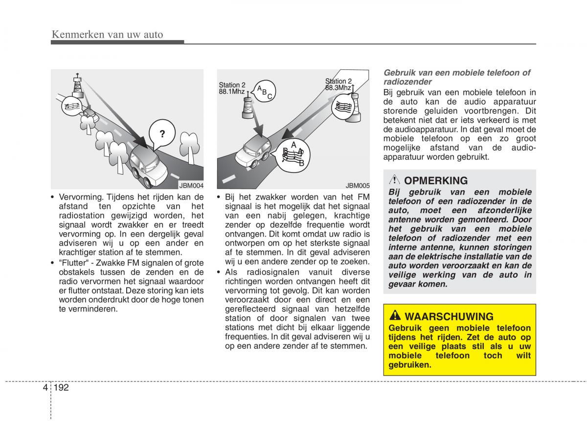 KIA Carens III 3 handleiding / page 282