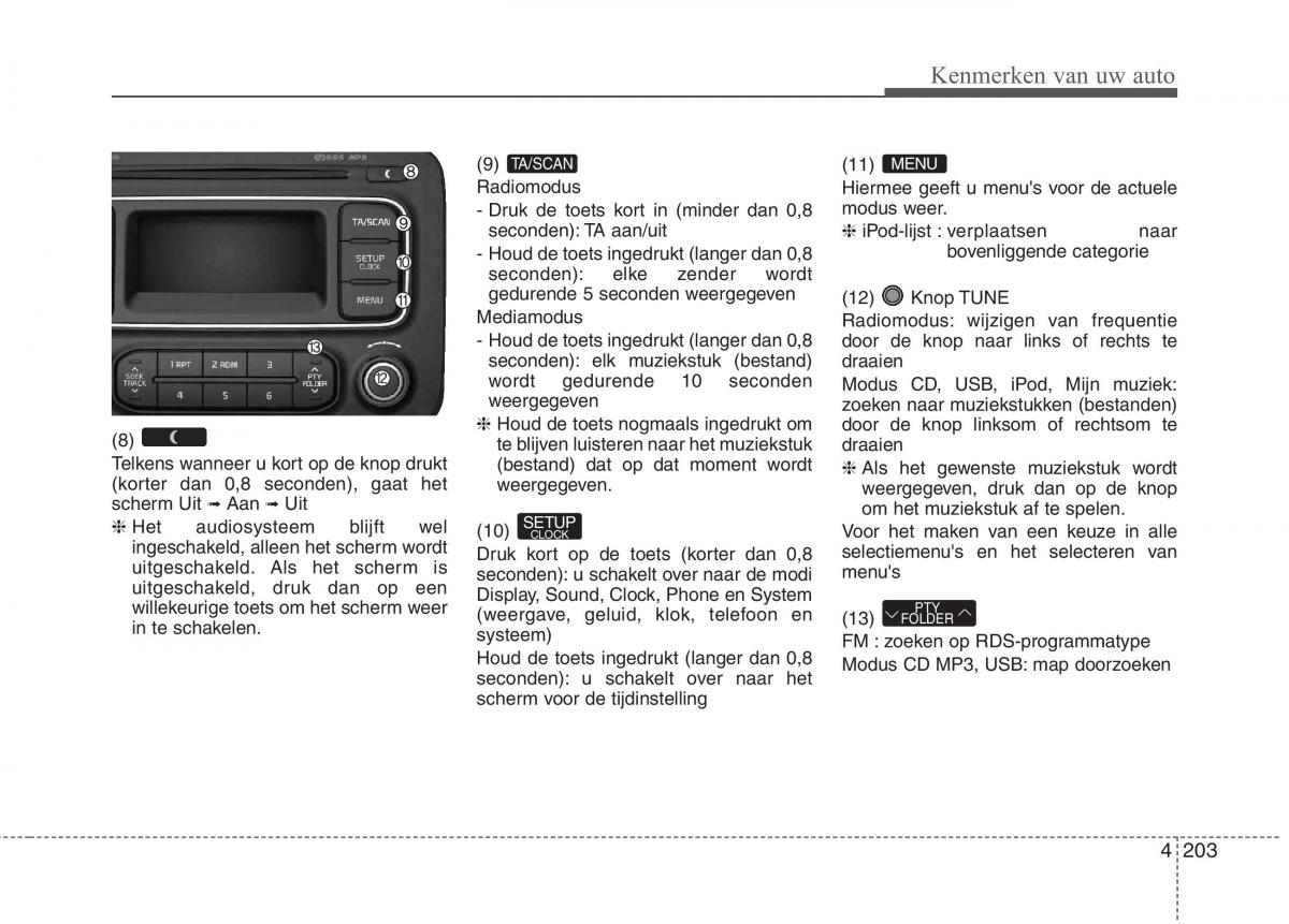 KIA Carens III 3 handleiding / page 293