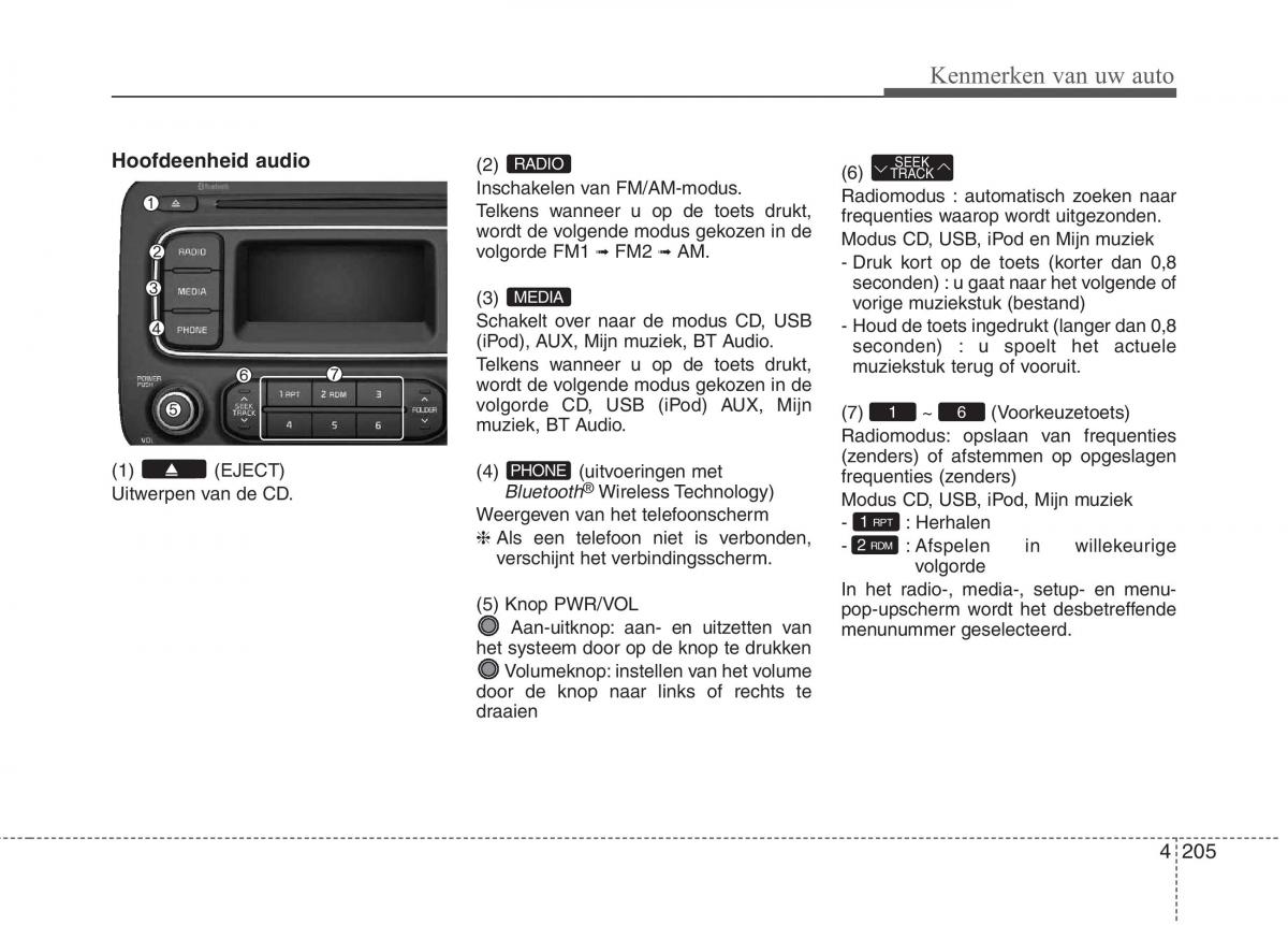 KIA Carens III 3 handleiding / page 295