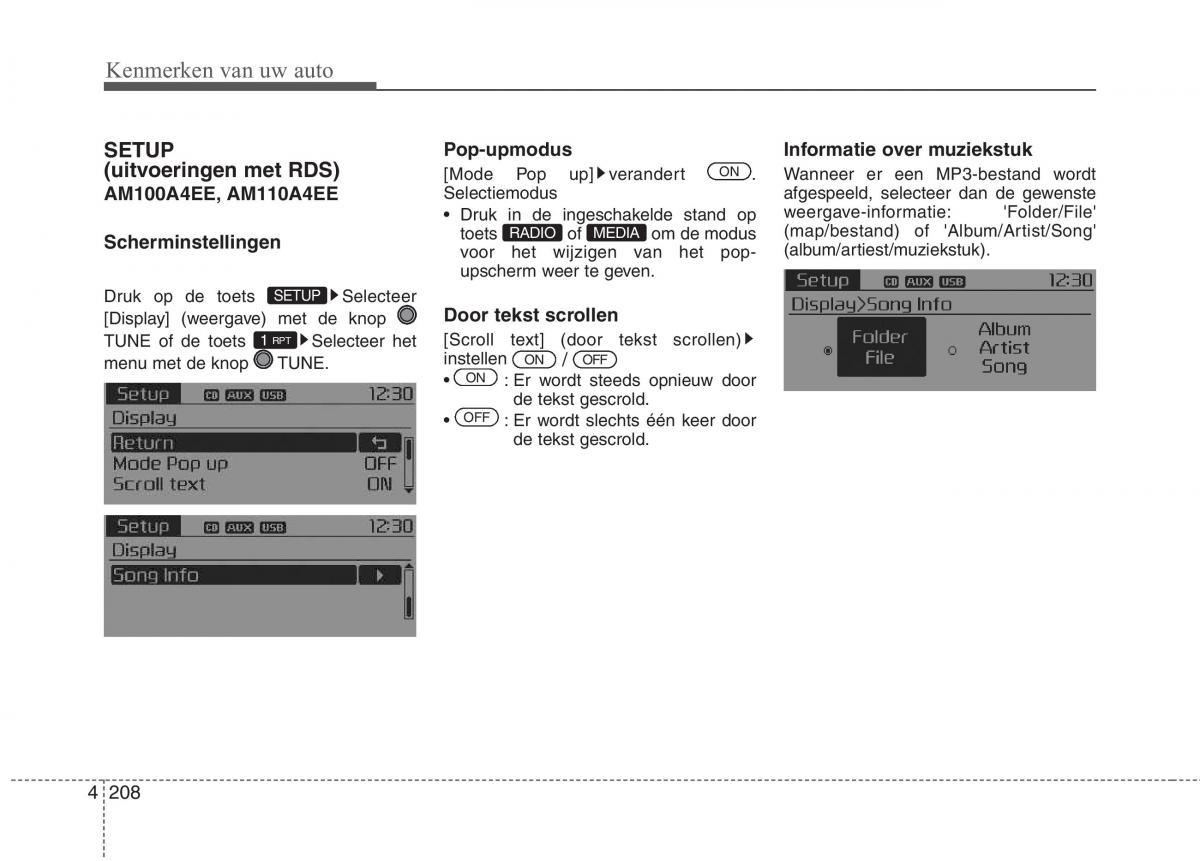 KIA Carens III 3 handleiding / page 298