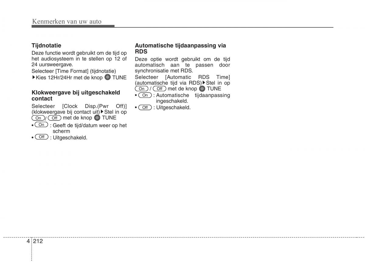 KIA Carens III 3 handleiding / page 302