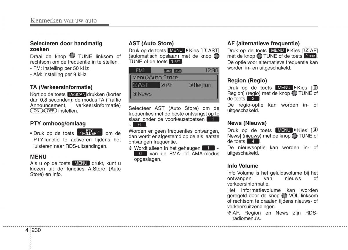 KIA Carens III 3 handleiding / page 320