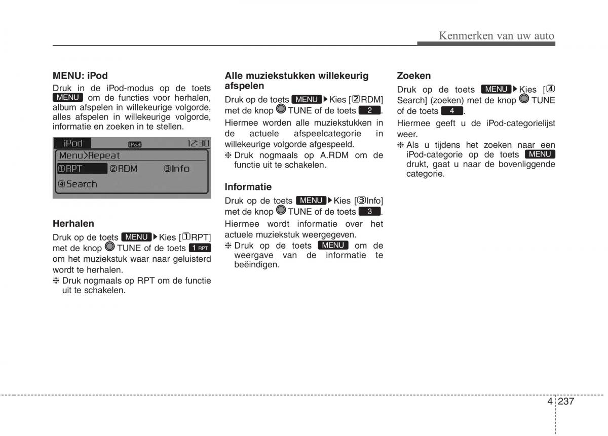 KIA Carens III 3 handleiding / page 327