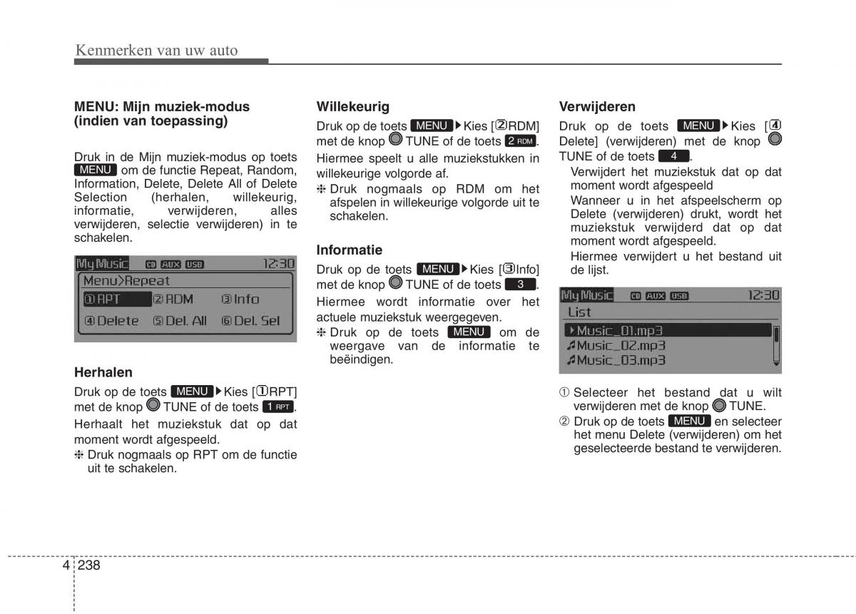 KIA Carens III 3 handleiding / page 328