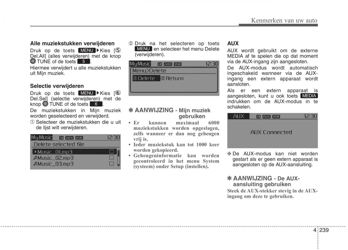 KIA Carens III 3 handleiding / page 329