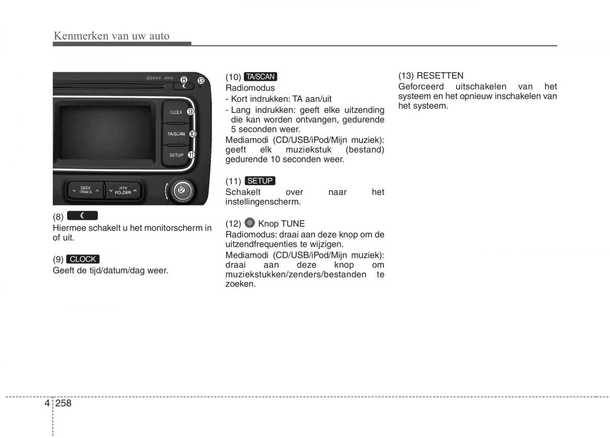 KIA Carens III 3 handleiding / page 348