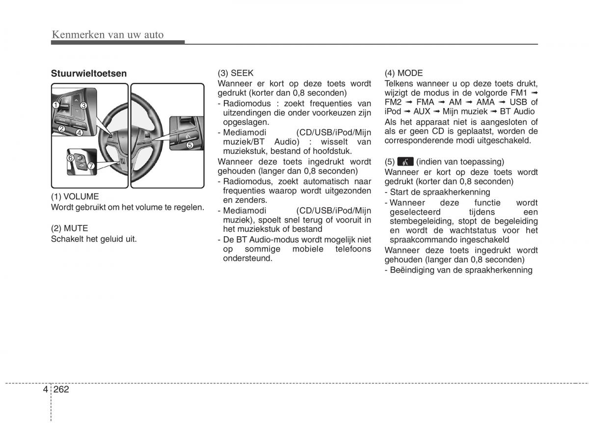 KIA Carens III 3 handleiding / page 352