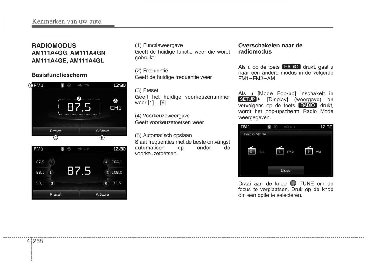 KIA Carens III 3 handleiding / page 358