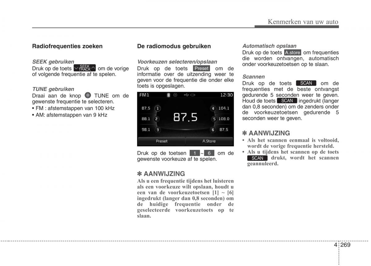 KIA Carens III 3 handleiding / page 359