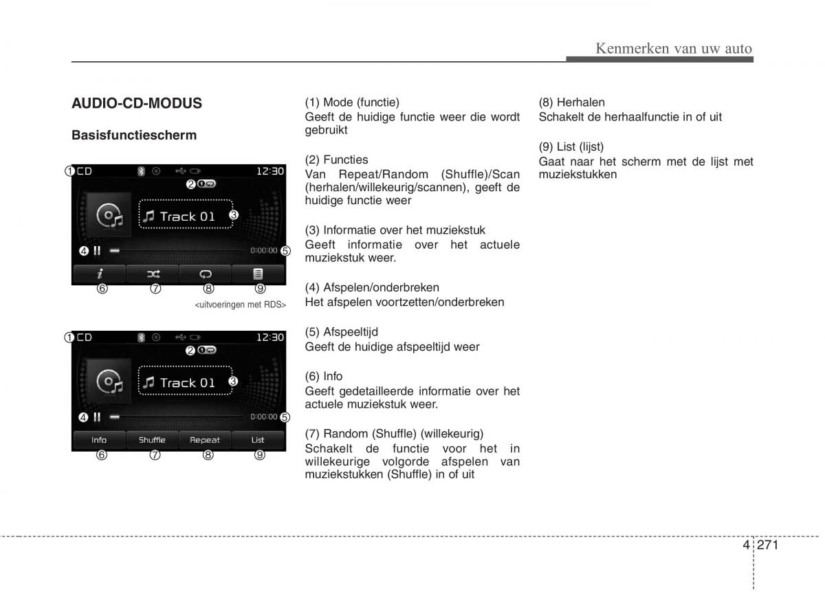 KIA Carens III 3 handleiding / page 361