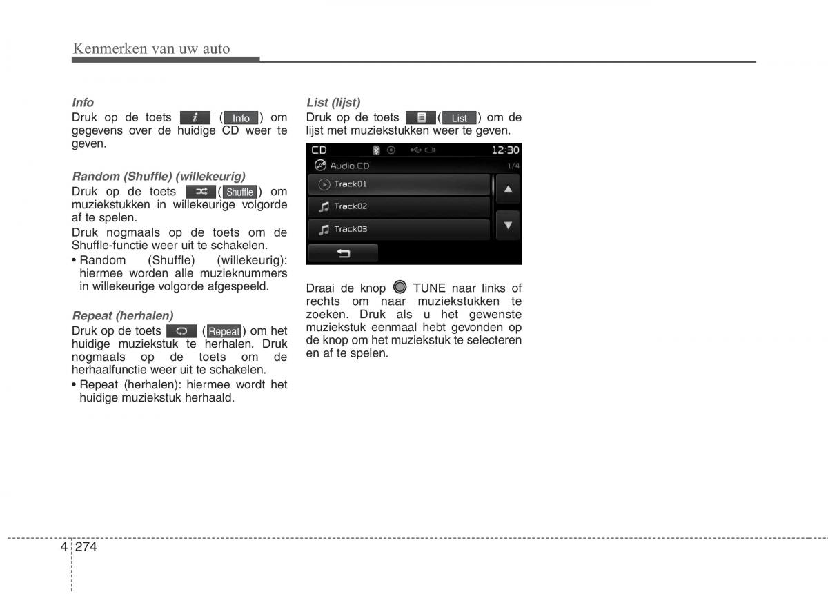 KIA Carens III 3 handleiding / page 364