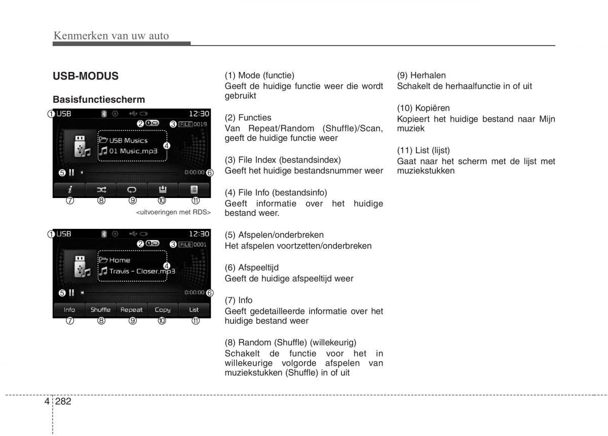 KIA Carens III 3 handleiding / page 372