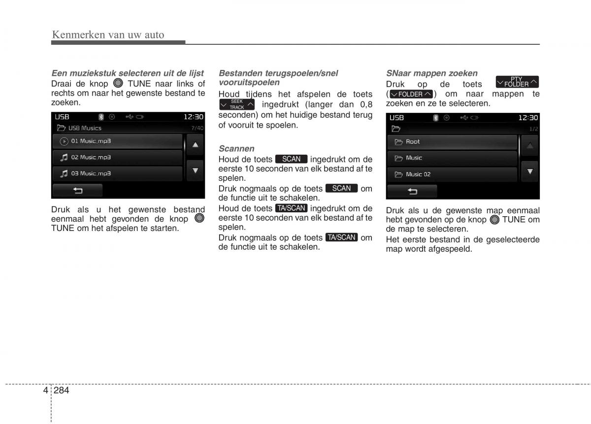 KIA Carens III 3 handleiding / page 374