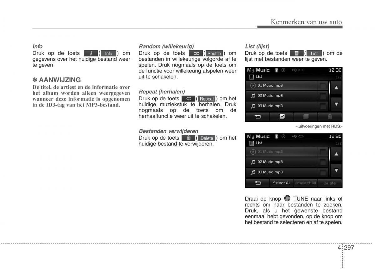 KIA Carens III 3 handleiding / page 387