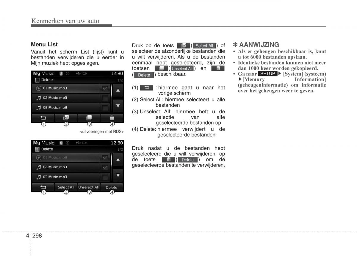 KIA Carens III 3 handleiding / page 388